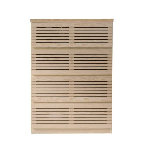 関家具 Sekikagu 大川家具チェストナチュラル奥行41.5x幅80x高さ116 cm 371490