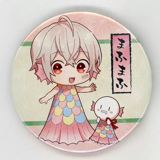中古】バッジ・ピンズ まふまふ(アマビエ) 缶バッジ 「After the Rain