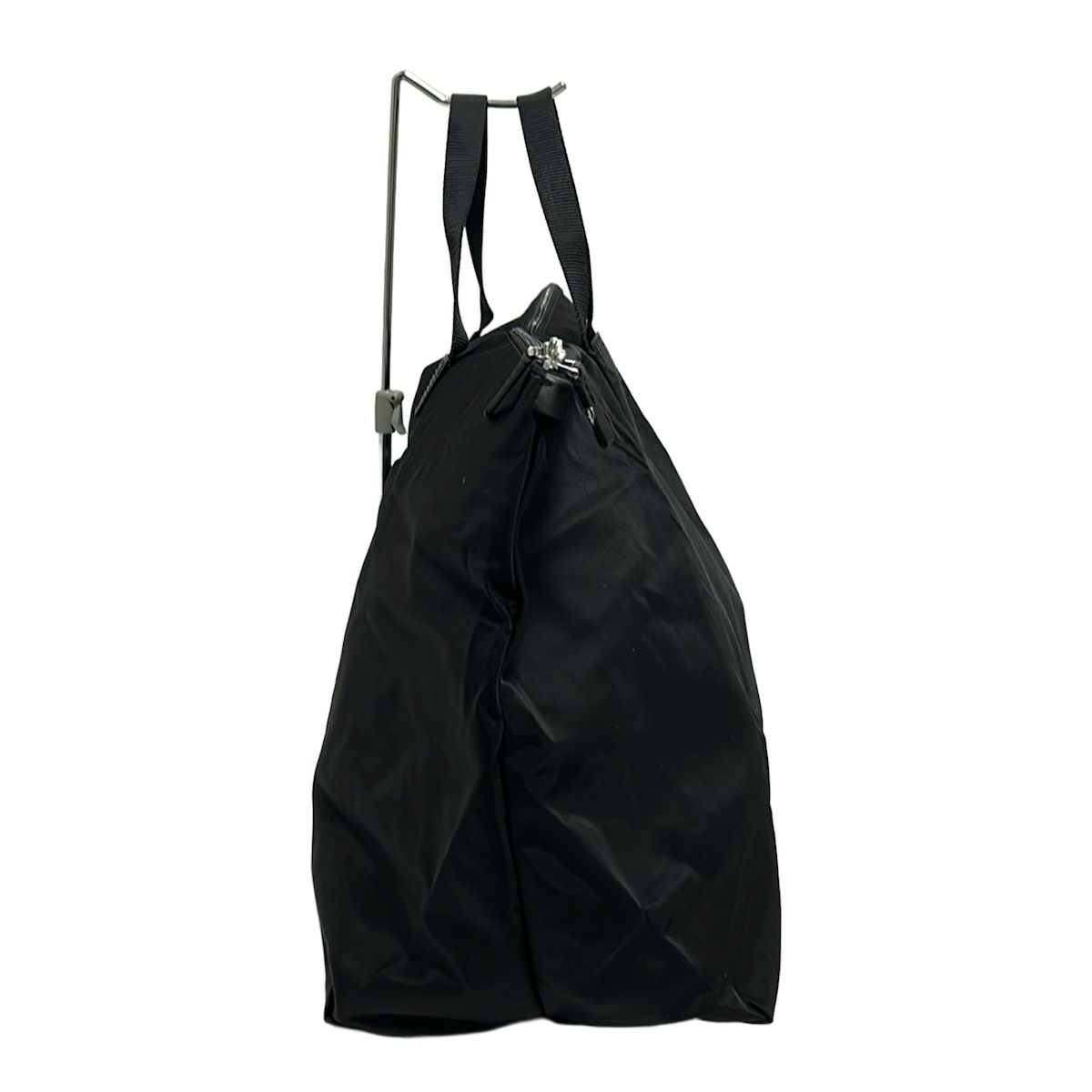 TUMI(トゥミ) ボストンバッグ - 黒 折りたたみ/本体ロックなし レザー