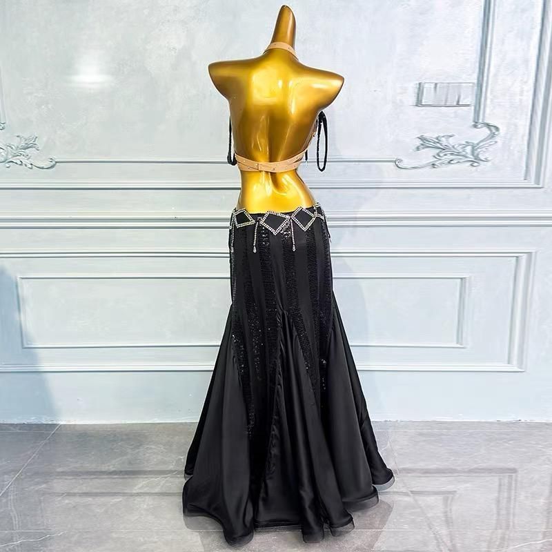 ベリーダンス衣装 オリエンタル衣装 ブラスカートブラック オーダーメイド ベリーダンス衣装 オリエンタル衣装 ブラスカートブラック