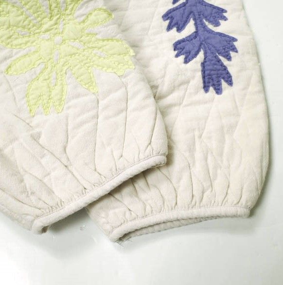 sara mallika サラマリカ 23AW COTTON FLOWER PATCHWORK JACKET