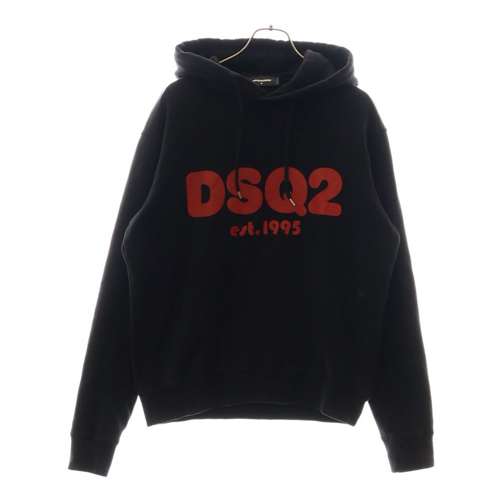 DSQUARED2 (ディースクエアード) フロントロゴプリント プル DSQUARED2 (ディースクエアード) フロントロゴプリント プル