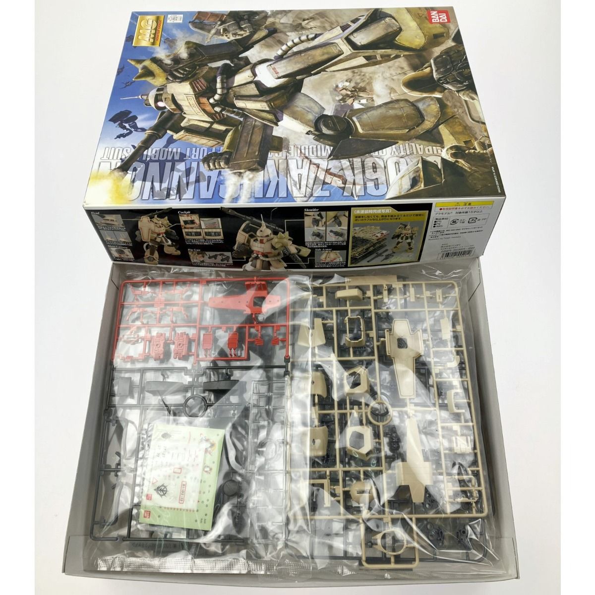 MG ザクキャノン(MS-06k) 未組立 ▽▽ MG 1/100 MS-06K ザク・キャノン 未組立品 - メルカリ