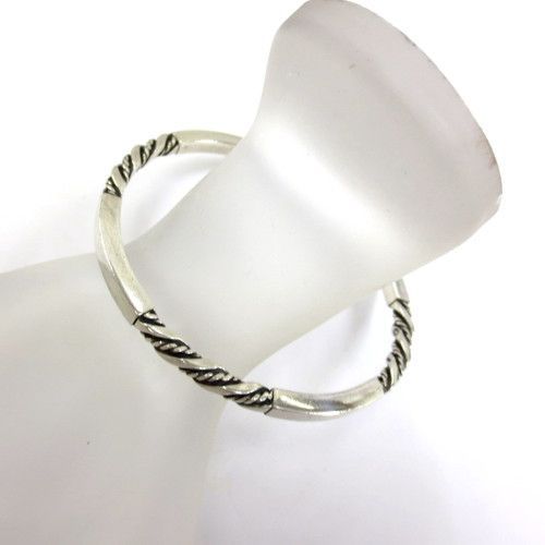 ジョージ ジェンセン スターリングシルバー バングル #466 ジョージ ジェンセン スターリング シルバー バングル No 9A.