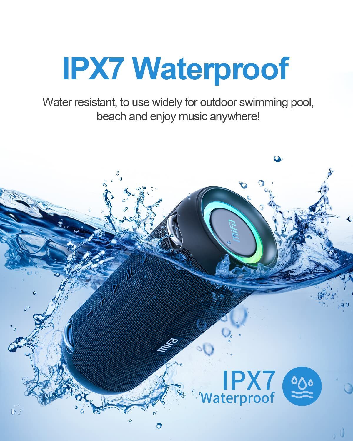 IPX7防水 60W大音量