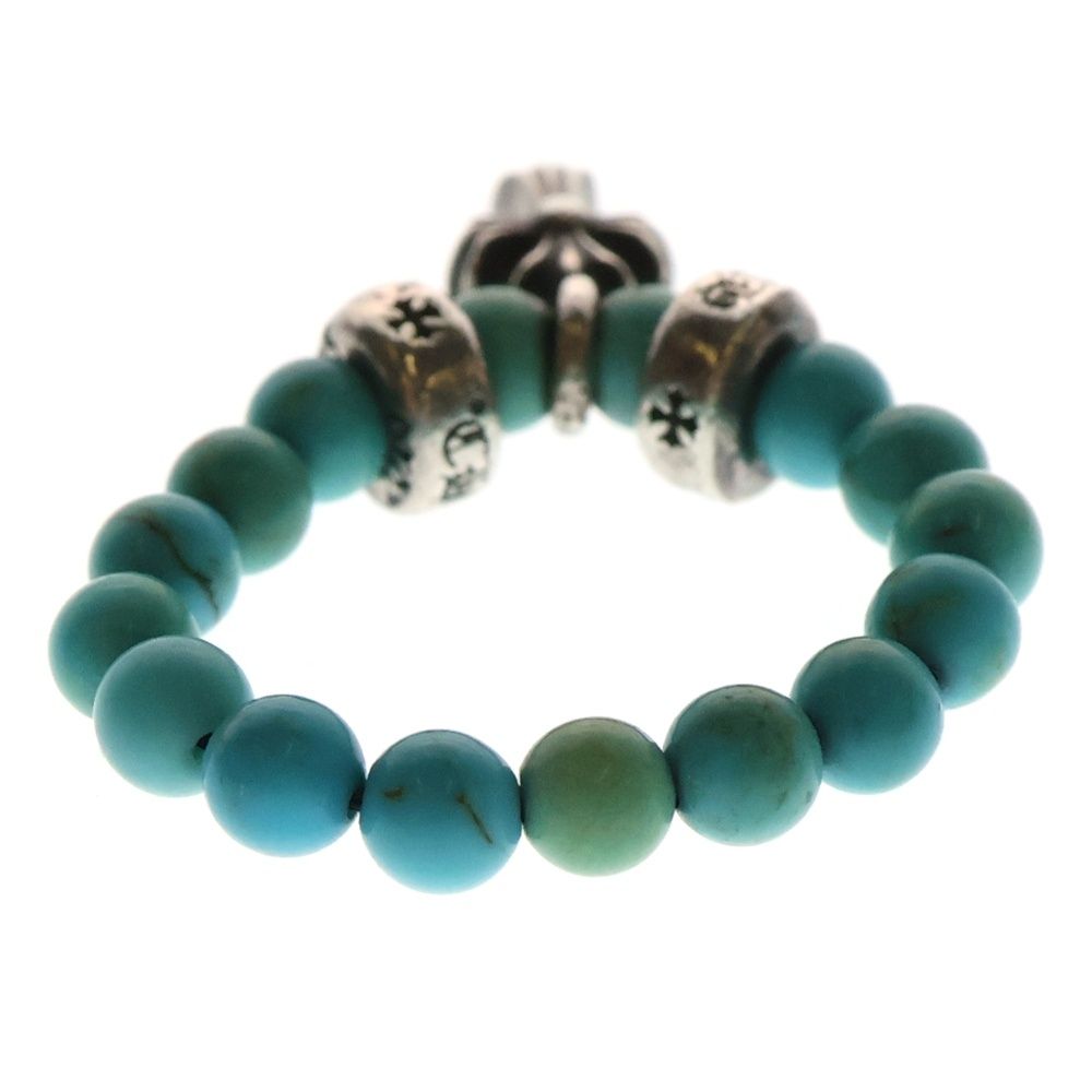 CHROME HEARTS (クロムハーツ) CHARM BEAD RING チャーム付ビーズ CH