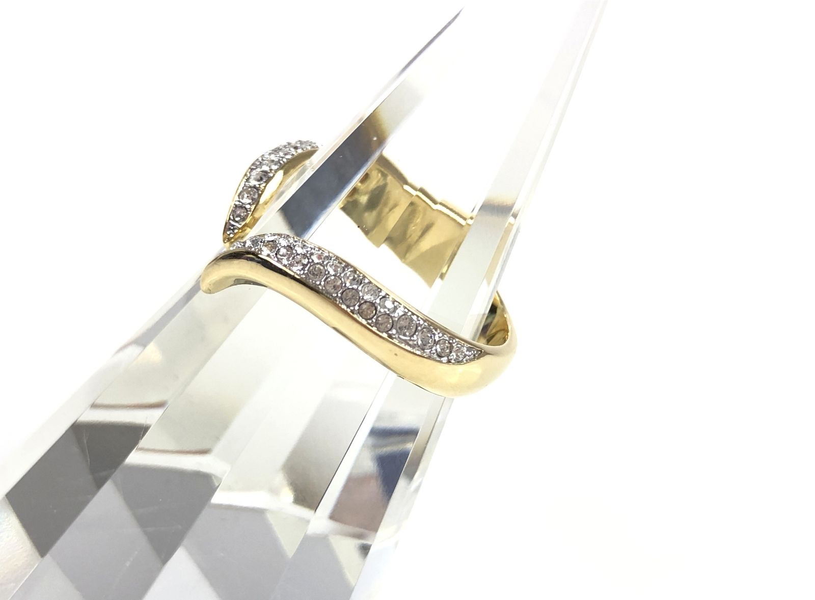 スワロフスキー SWAROVSKI クリスタル ラインストーン リング