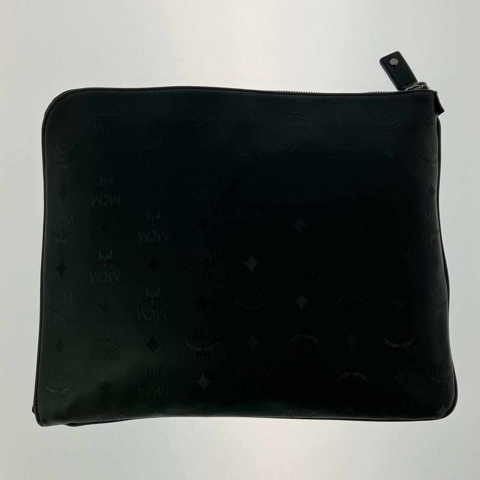 MCM エムシーエム クラッチバッグ ハンドバッグ セカンドバッグ ロゴ