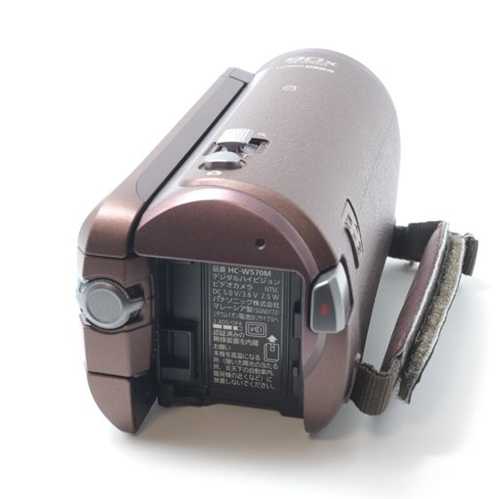Panasonic HC-W570M-W フルHD ビデオカメラ ブラウン パナソニック