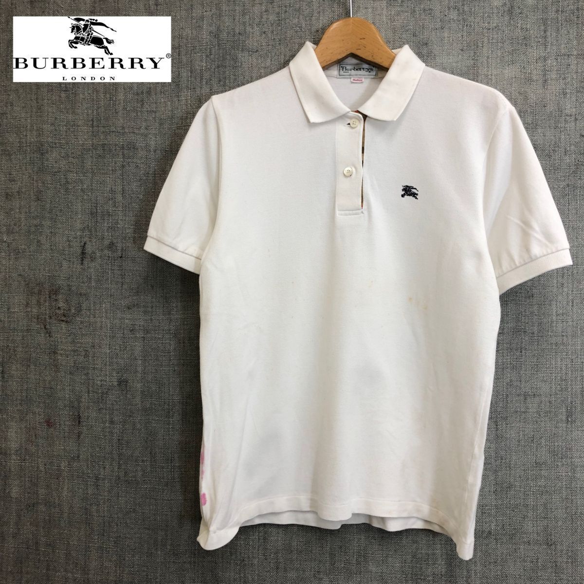 G2234-F-S◇ 90s ◇ old ◇ burberrys バーバリー 半袖