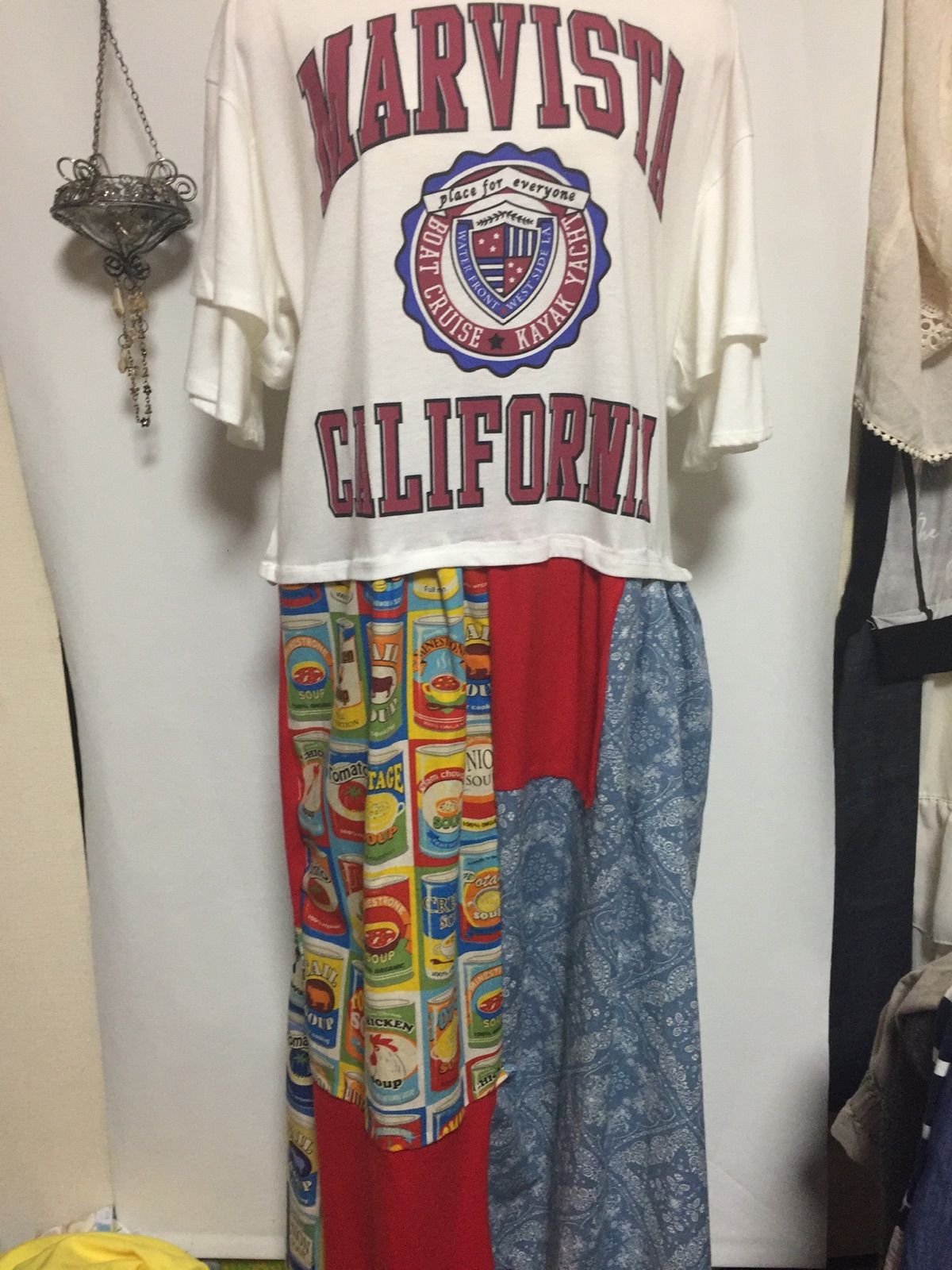古着リメイクワンピース　2L3L  大きめサイズ 古着リメイクワンピース 大きめのサイズ LLL XL 2L - メルカリ
