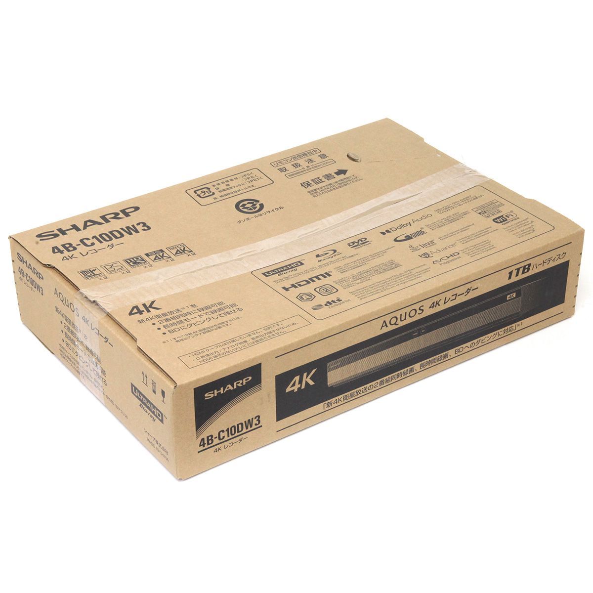 レコーダー I981755 4B-C10DW3 4974019184326 レコーダー I981755 4B-C10DW3 4974019184326 シャープ AQUOS 4K