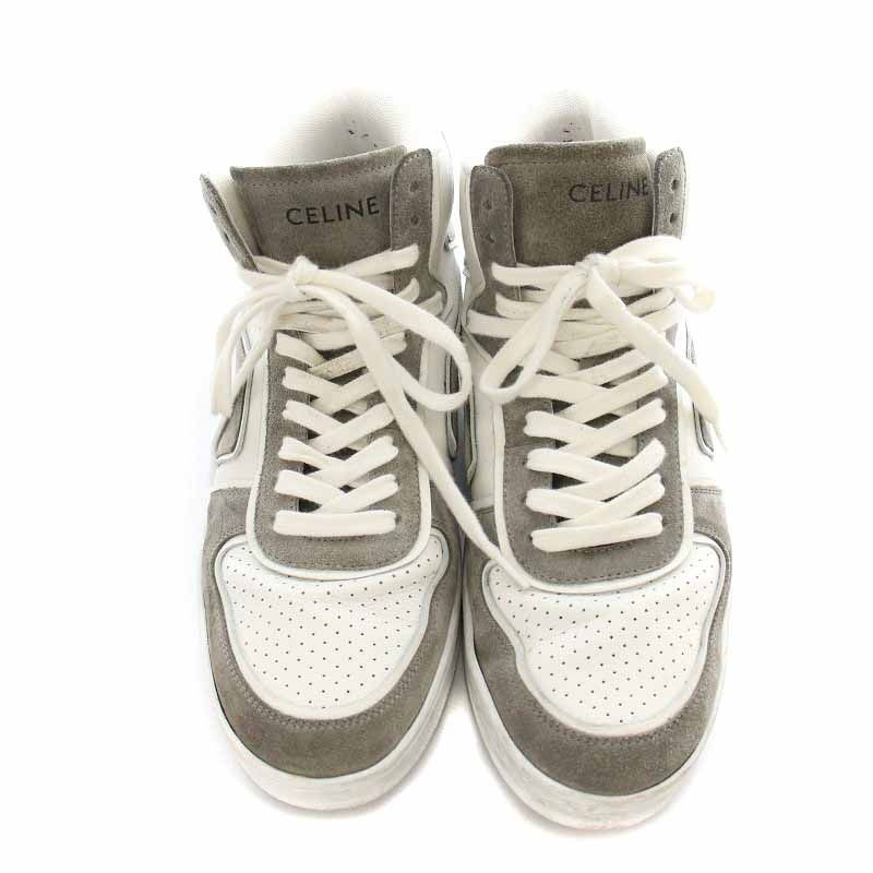 セリーヌ CELINE CT-01 Z ハイトップスニーカー ハイカット スエード 