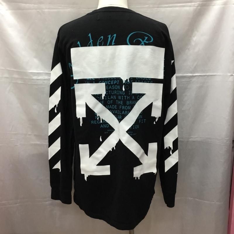 [Off-White] 袖デザイン 長袖Tシャツ 楽天市場】OFF-WHITE(オフホワイト) サイズ:S Arrow L/S T-Shirt