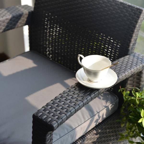 ガーデンテーブルセット4点