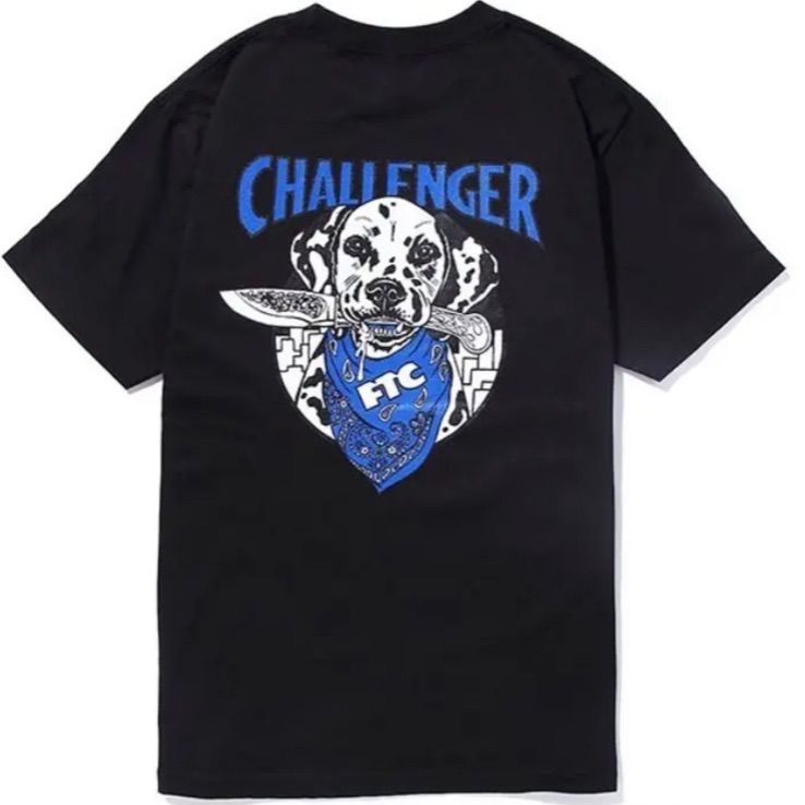 challenger × ftc Tシャツ 人気 Lサイズ ブラック 野村周平 - メルカリ