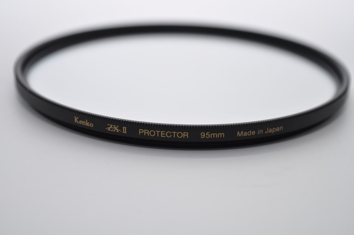 高質で安価 Kenko レンズフィルター 95mm（レビュー プロテクター II ZX スタイリング剤