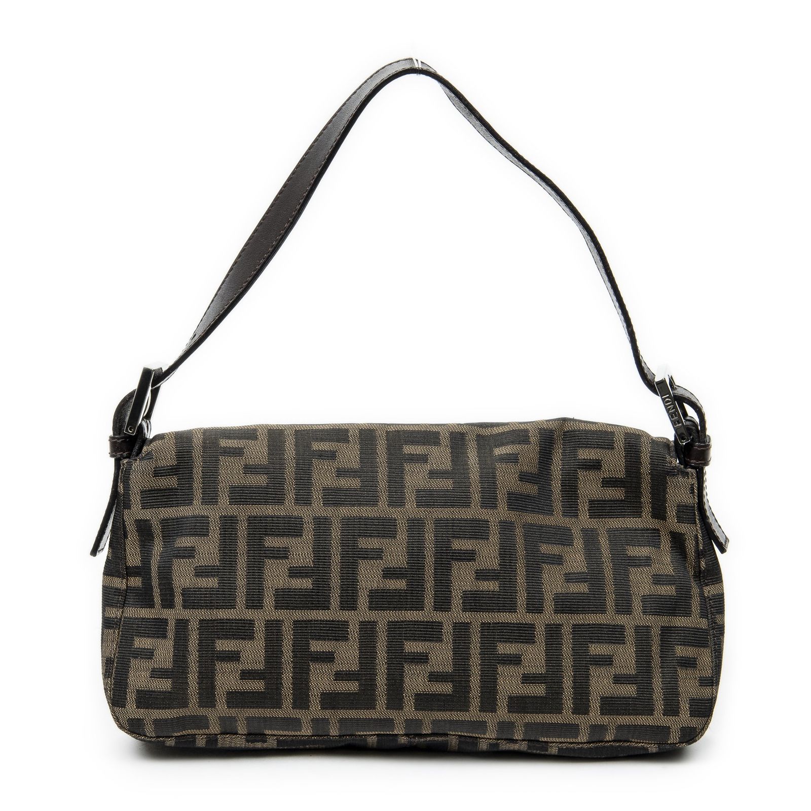 フェンディバゲットブラウン