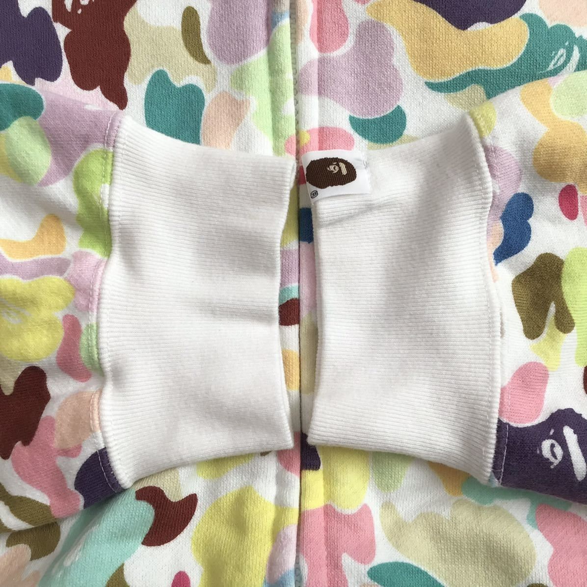 ☆美品☆ 初期 マルチカモ フルジップ パーカー Lサイズ a bathing ape 