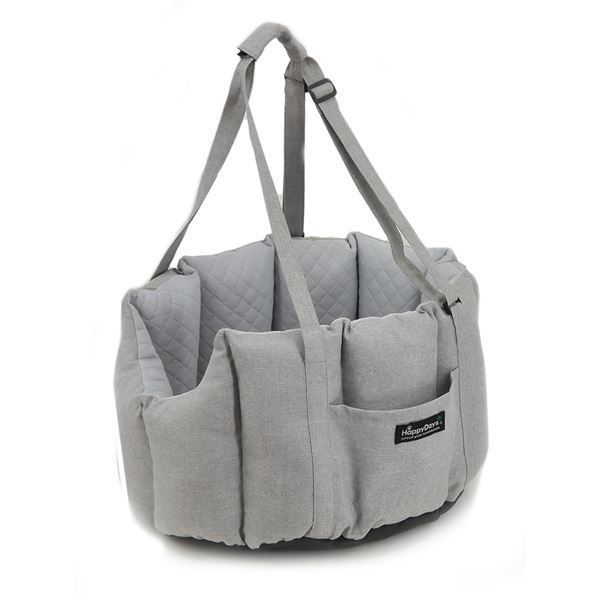 HappyDays ドライブベッド＆キャリー グレー ペット住関連用品 ベット