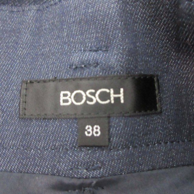 ボッシュ BOSCH パンツ ワイドパンツ 38 Mサイズ相当 ネイビー 共布 
