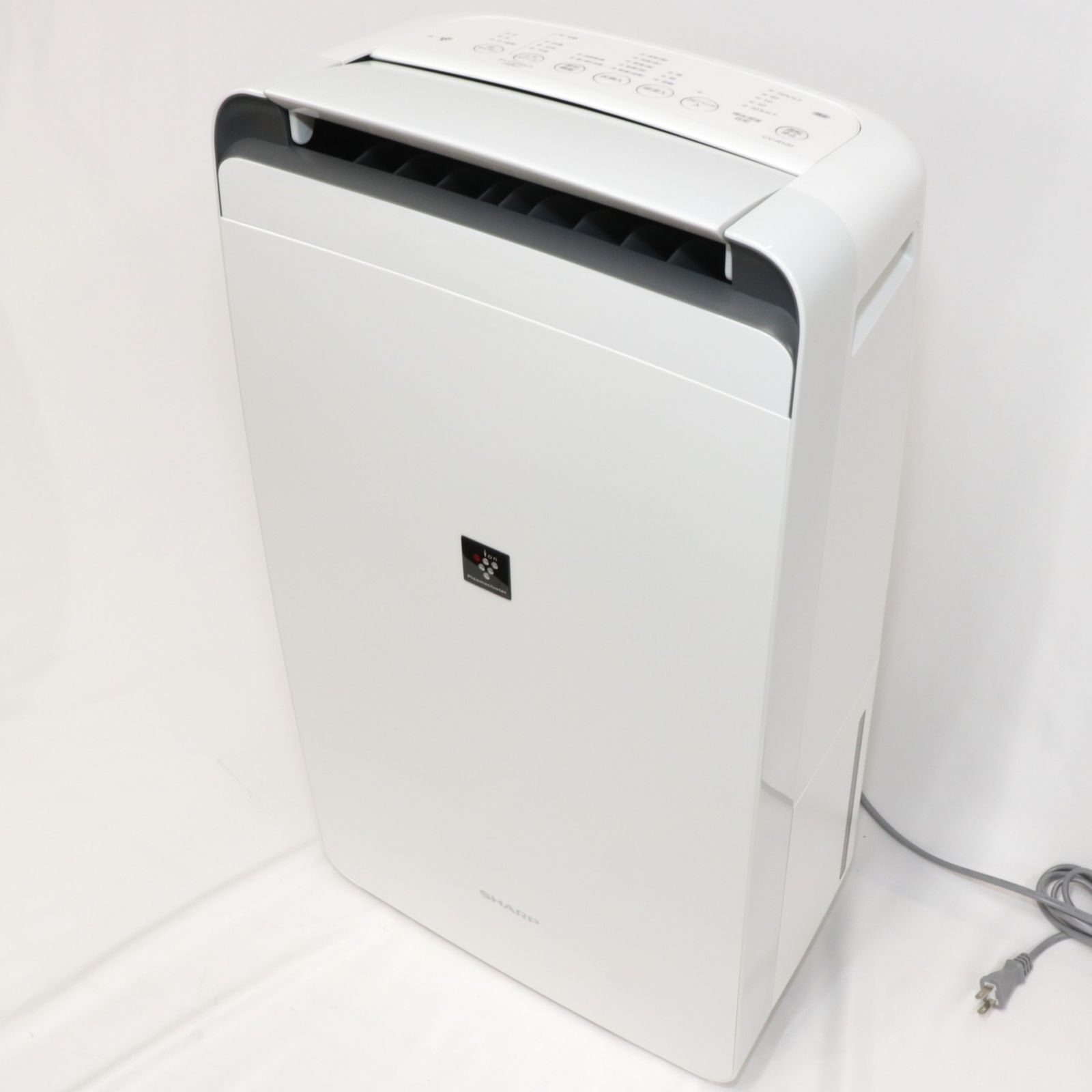 シャープ コンプレッサー方式 衣類乾燥除湿機 プラズマクラスター7000 CV-R120-W ホワイト系 木造〜14畳 鉄筋〜30畳 cv-r120-w 可 C