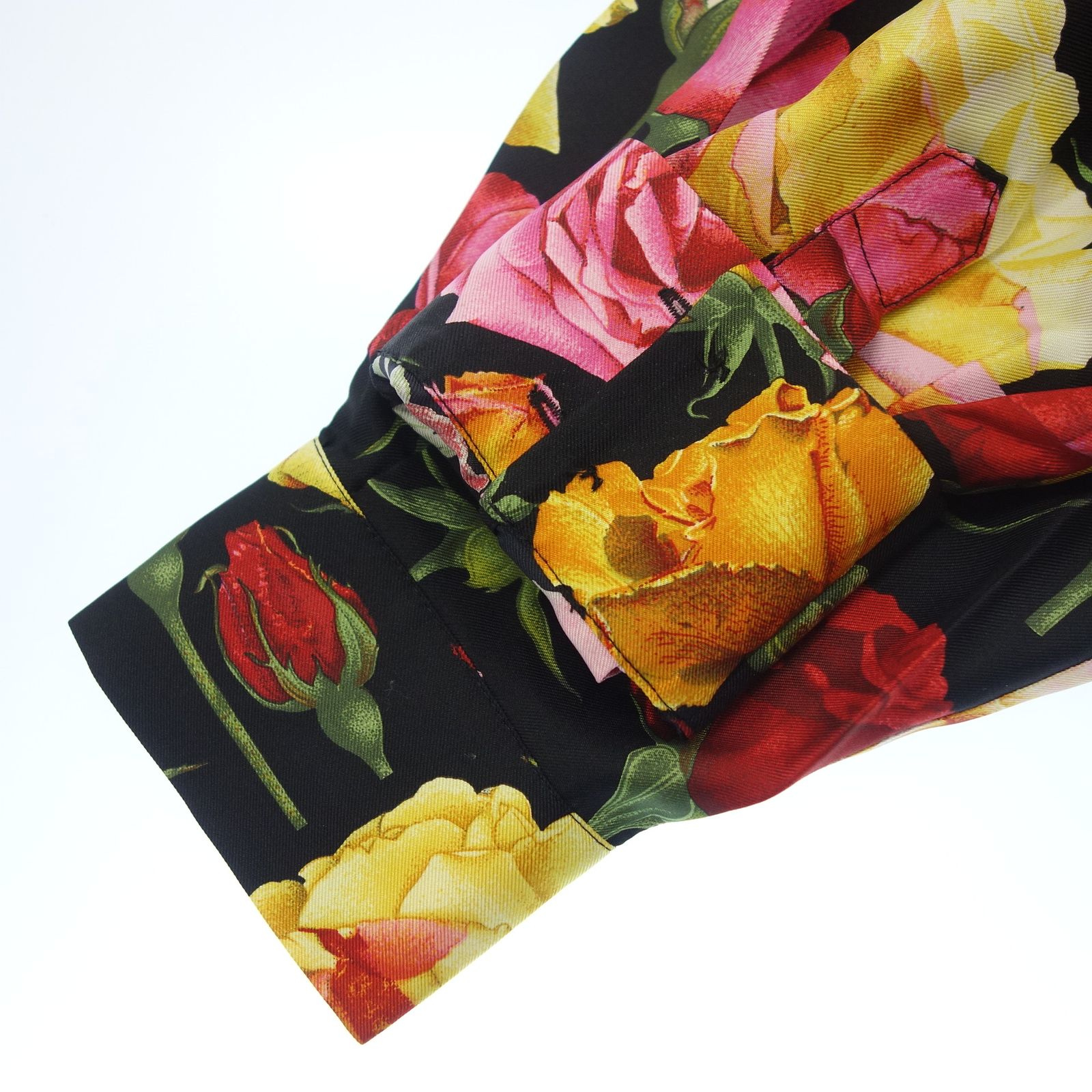 グッチ ブラウス シャツ 花柄 フラワー 42 トムフォード期【AFB29