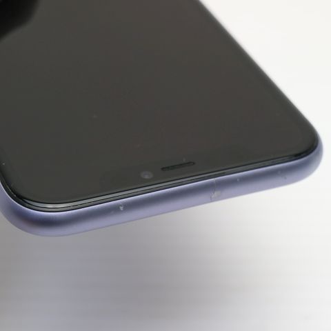 美品 SIMフリー iPhone 11 64GB パープル スマホ 本体 白ロム 土日祝発送OK