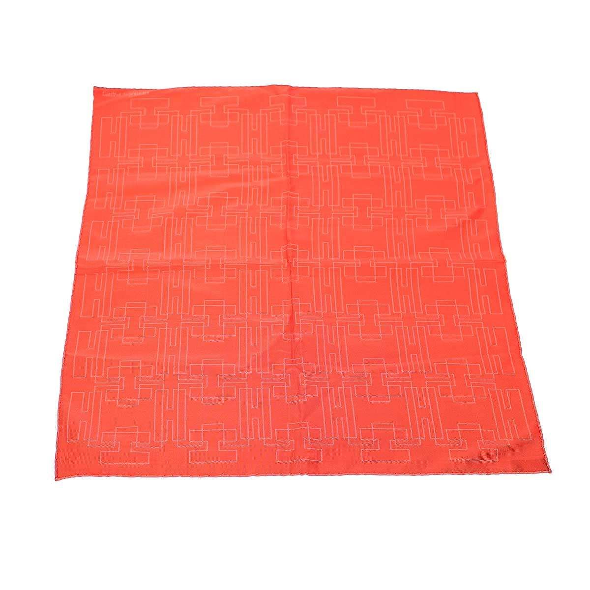 HERMES エルメス カレ40 シルクスカーフ レッド - メルカリ