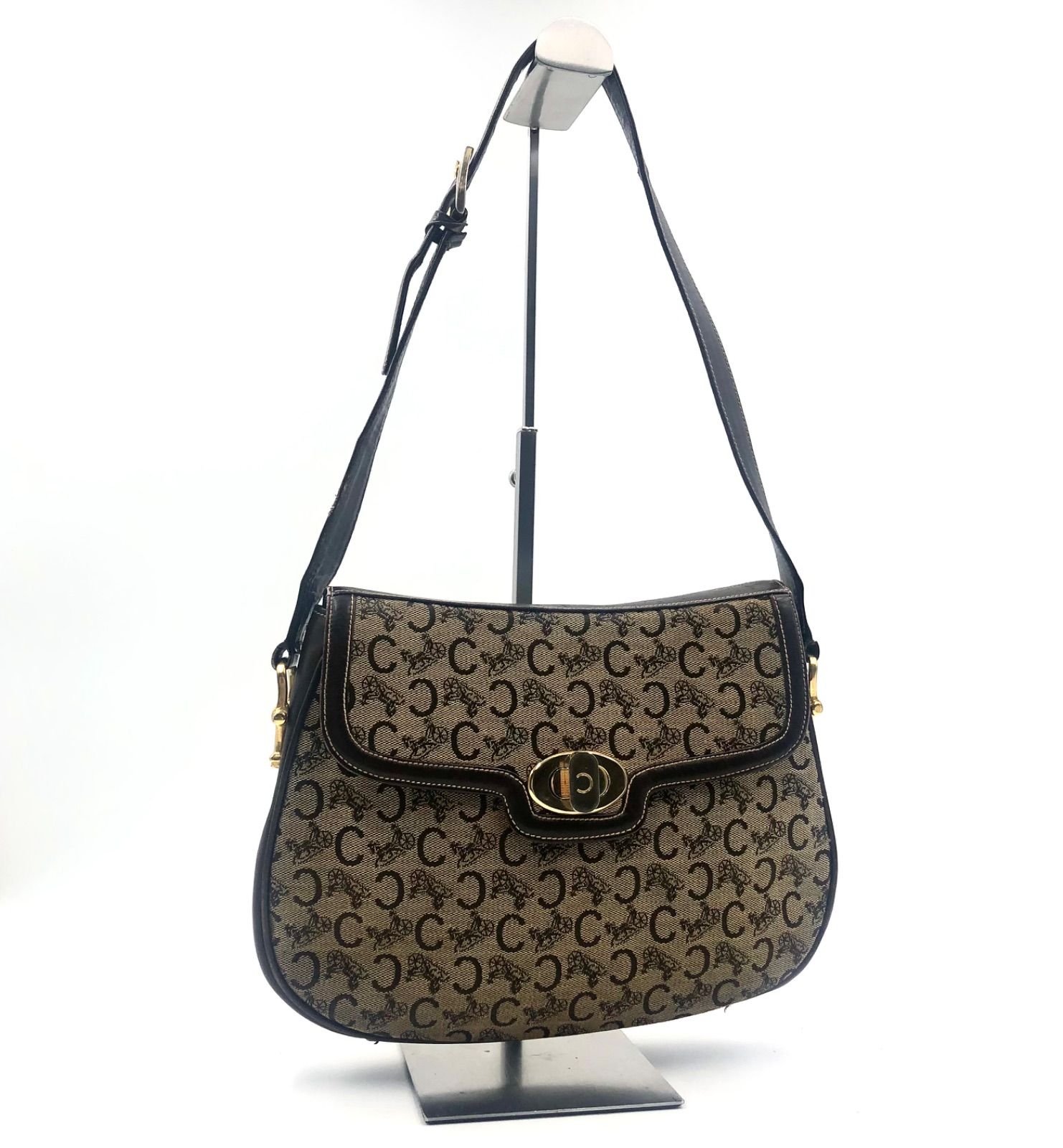 セリーヌ ブギーバッグ マガダム柄 キャンバス CELINE セリーヌ ブギー