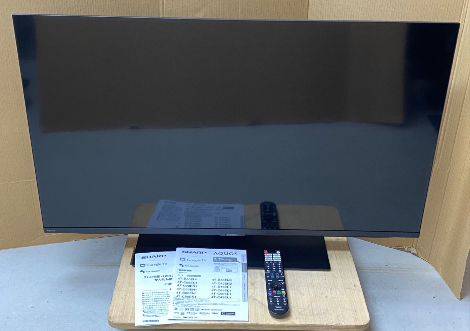 SHARP シャープ AQUOS 液晶テレビ 43V型 4T-C43EL1 2025年製