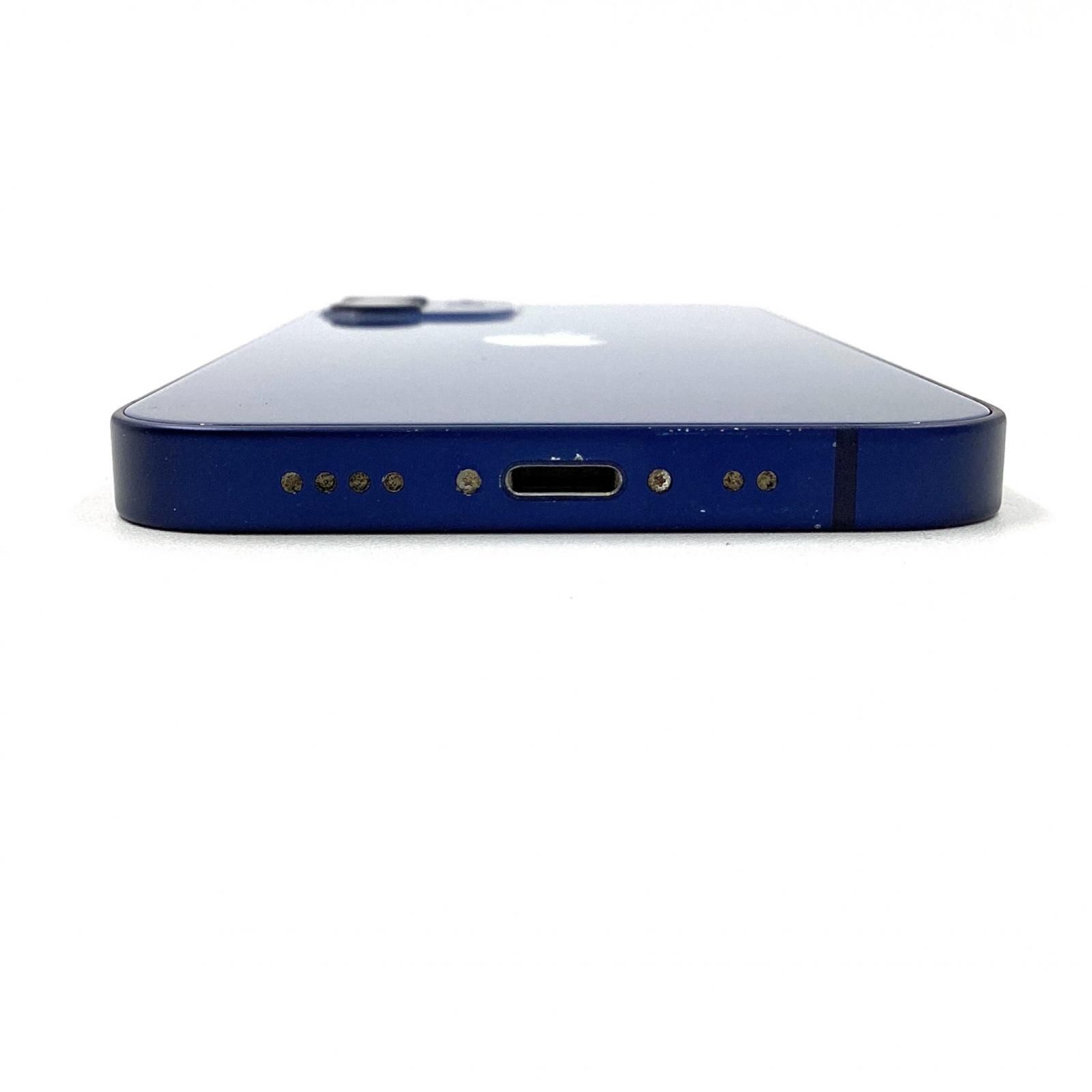 iPhone 12 mini 64GB ブルー docomo 白ロム 75%【最速発送】【難