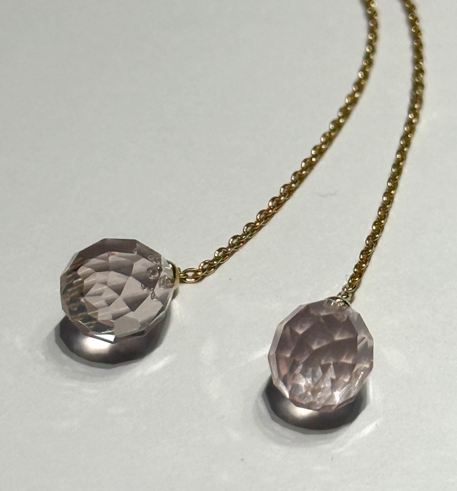 TASAKI タサキ 750 ローズクォーツ ピアス - メルカリ 