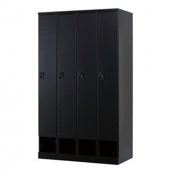 豊國工業 下段オープンタイプ4人用1段 W1050(内筒交換錠) RLK-TKN410-BMB