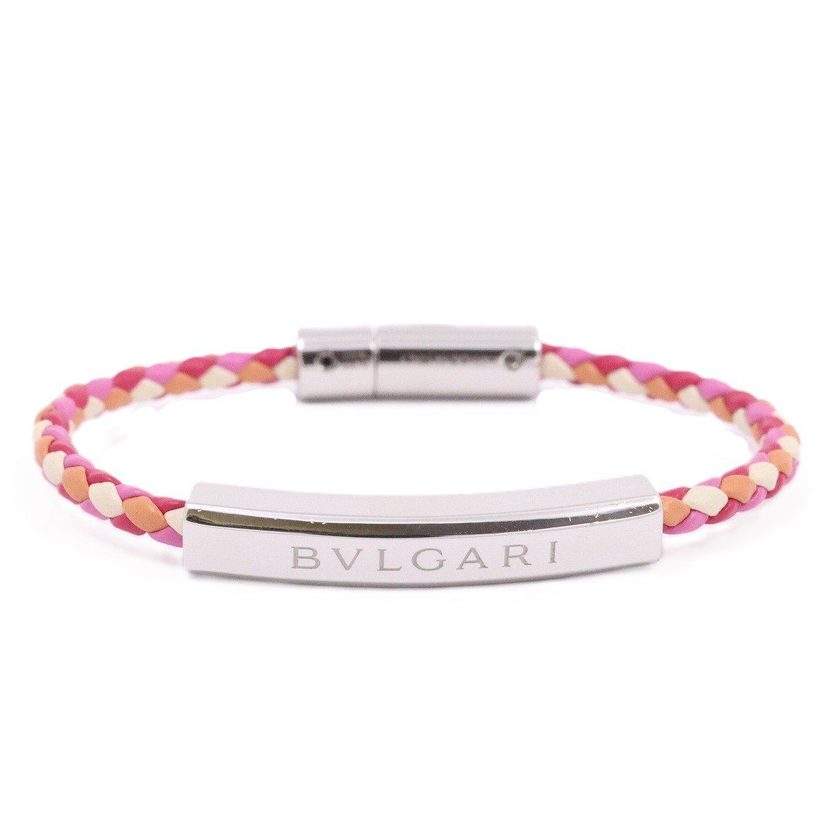 BVLGARI ブルガリ 925シルバー ブレスレット ピンク BVLGARI ブルガリ 925シルバー ブレスレット ピンク