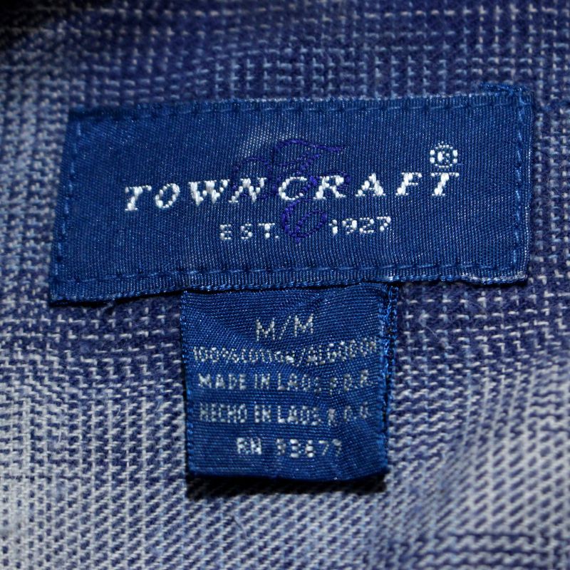 TOWNCRAFT オンブレチェック柄