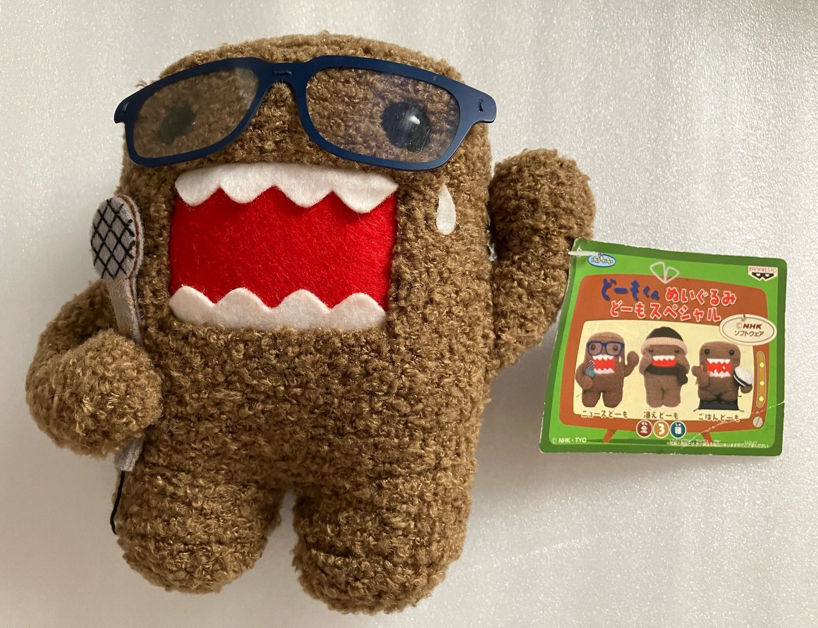 ニュースどーも どーもくん ぬいぐるみ どーもスペシャル レア 希少 e<NHK> ニュースどーもくん どーもスペシャル ぬいぐるみ - メルカリ