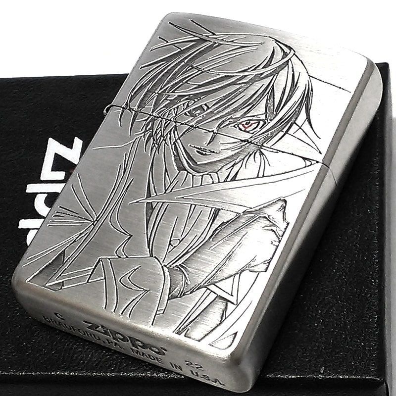 ZIPPO ライター アニメ コードギアス 反逆のルルーシュ シルバー