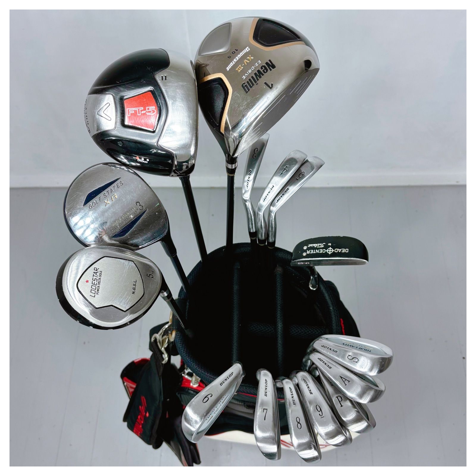 本格派 メンズゴルフクラブ 11本 フルセット maruman ブリヂストン 本格派 メンズゴルフクラブ 11本 フルセット maruman