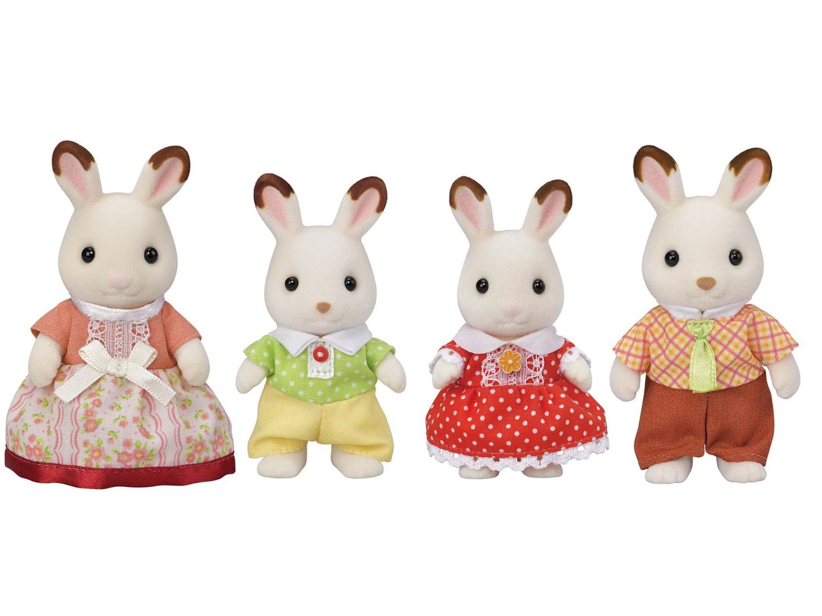 新着商品】おもちゃ 3歳以上 ドールハウス STマーク認証 FS-46 Sylvanian 】 Families ショコラウサギファミリー 【 エポック 社 人形 EPOCH シルバニアファミリー - オンライン取寄