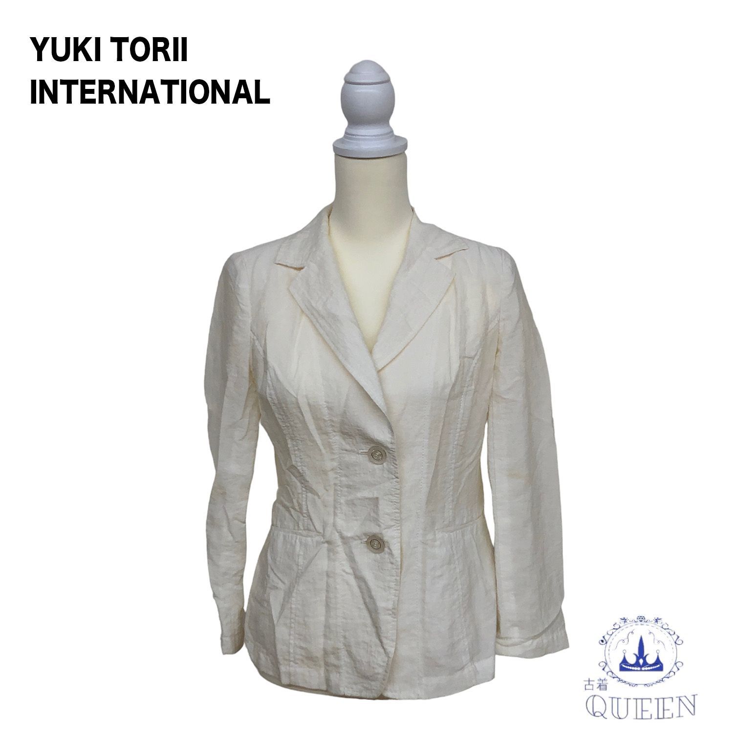 ☆美品 YUKI TORII INTERNATIONAL ユキトリイインターナショナル 