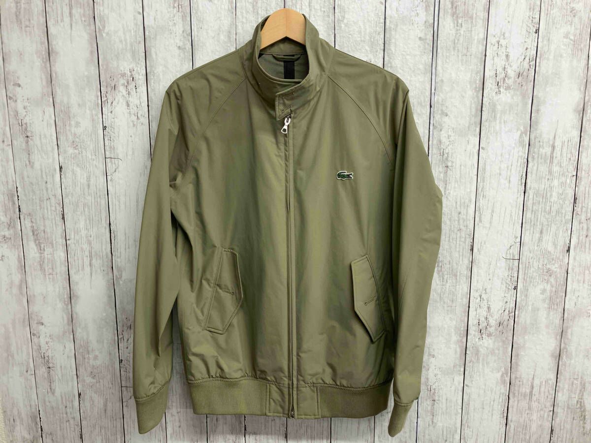 LACOSTE スタジャン オリーブグリーン M LACOSTE スタジャン