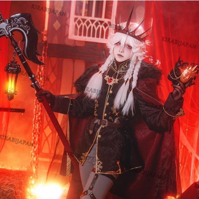 第五人格 コスプレ衣装 守夜人 金色スキン 太陽稀世装束 豪華9点セット 男女兼用 ゲームキャラクター完全再現 高品質デザイン 仮装 イベント用 撮影会 推し活 舞台衣装 ハロウィン プレゼントにも最適