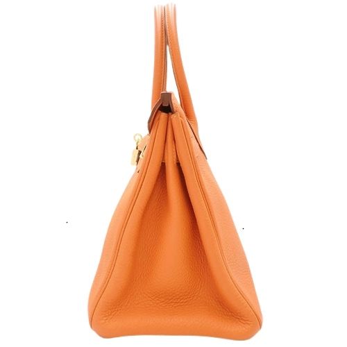HERMES(エルメス) バーキン 30 オレンジ トゴ ゴールド金具 T