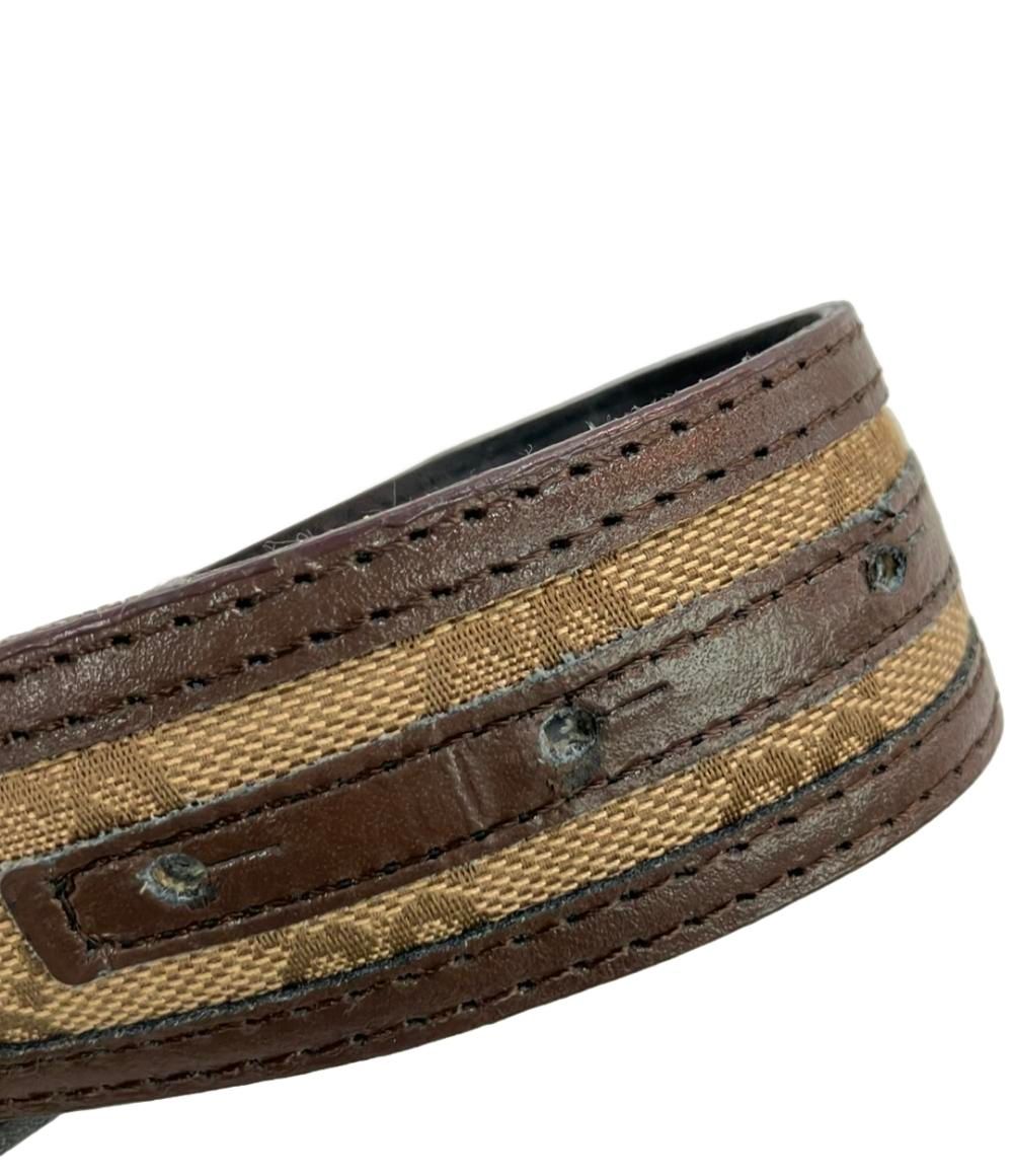  グッチ ベルト レザー インターロッキング GGキャンバス メンズ GUCCI ベルト 小物