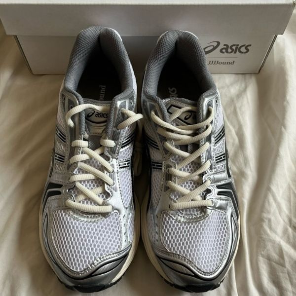 ASICS アシックス Gel-Kayano 14 JJJJound Silver Black ジョウンド × アシックス ゲルカヤノ14 'シルバー  ブラック' メンズ レディース スニーカー 1201A457-101 26.5CM,27CM - メルカリ