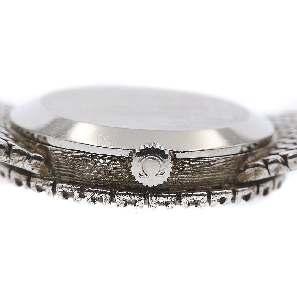 オメガ OMEGA 5110411 ジュネーブ ダイヤベゼル 手巻き レディース_