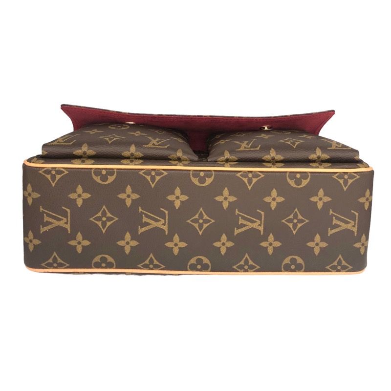 ルイ・ヴィトン LOUIS VUITTON ヴィバシテMM M51164 ブラウン ゴールド金具 モ レディース ショルダーバッグ - メルカリ