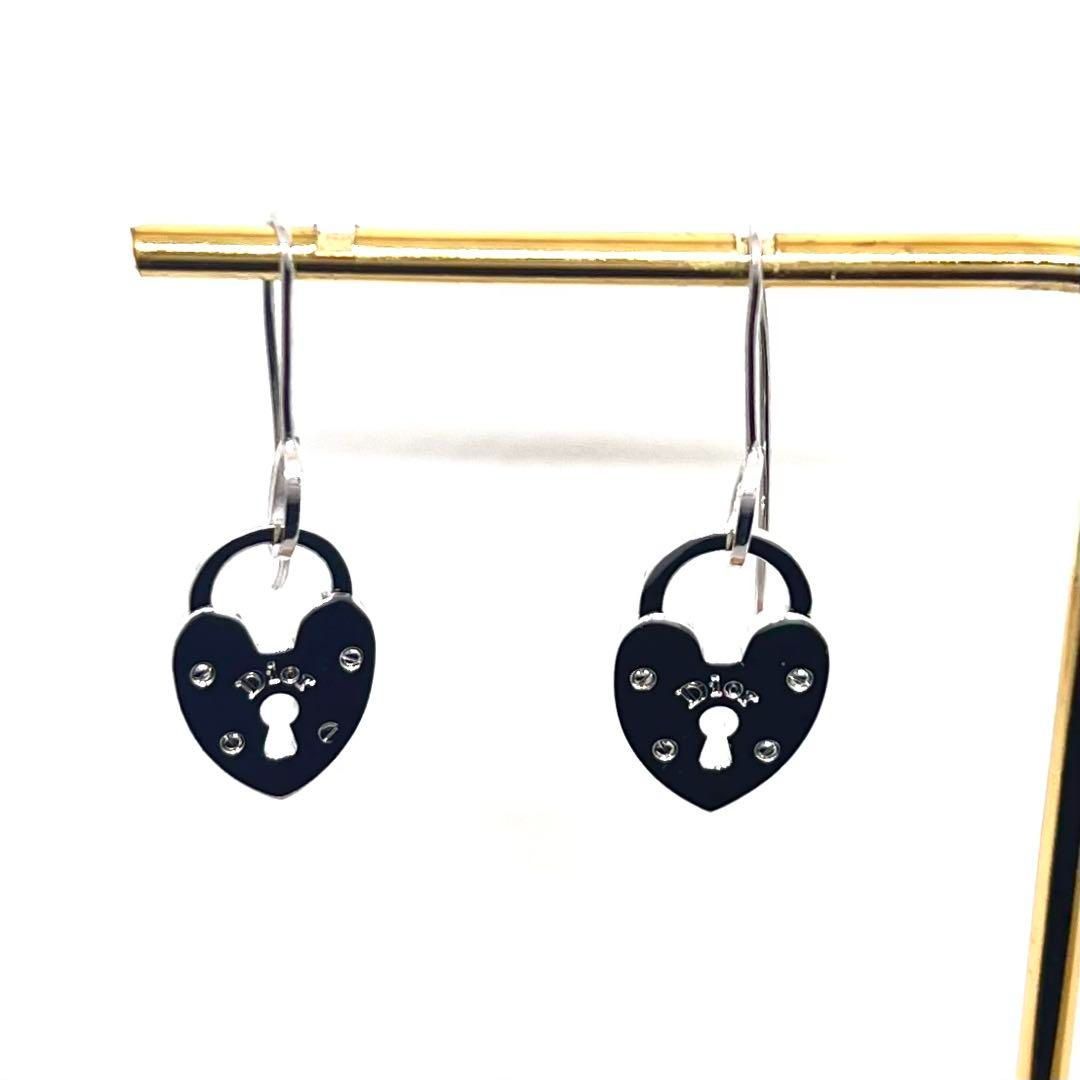 美品☆ Christian Dior クリスチャンディオール ピアス ハート