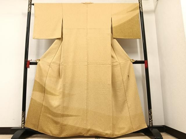 専用帯3741●染色作家 大久保玄才 染乃座玄才 そめのざ玄才 高級 正絹 六通 平和屋着物□染色の魔術師 染乃座・大久保玄才 そめのざ玄才 訪問着 霞